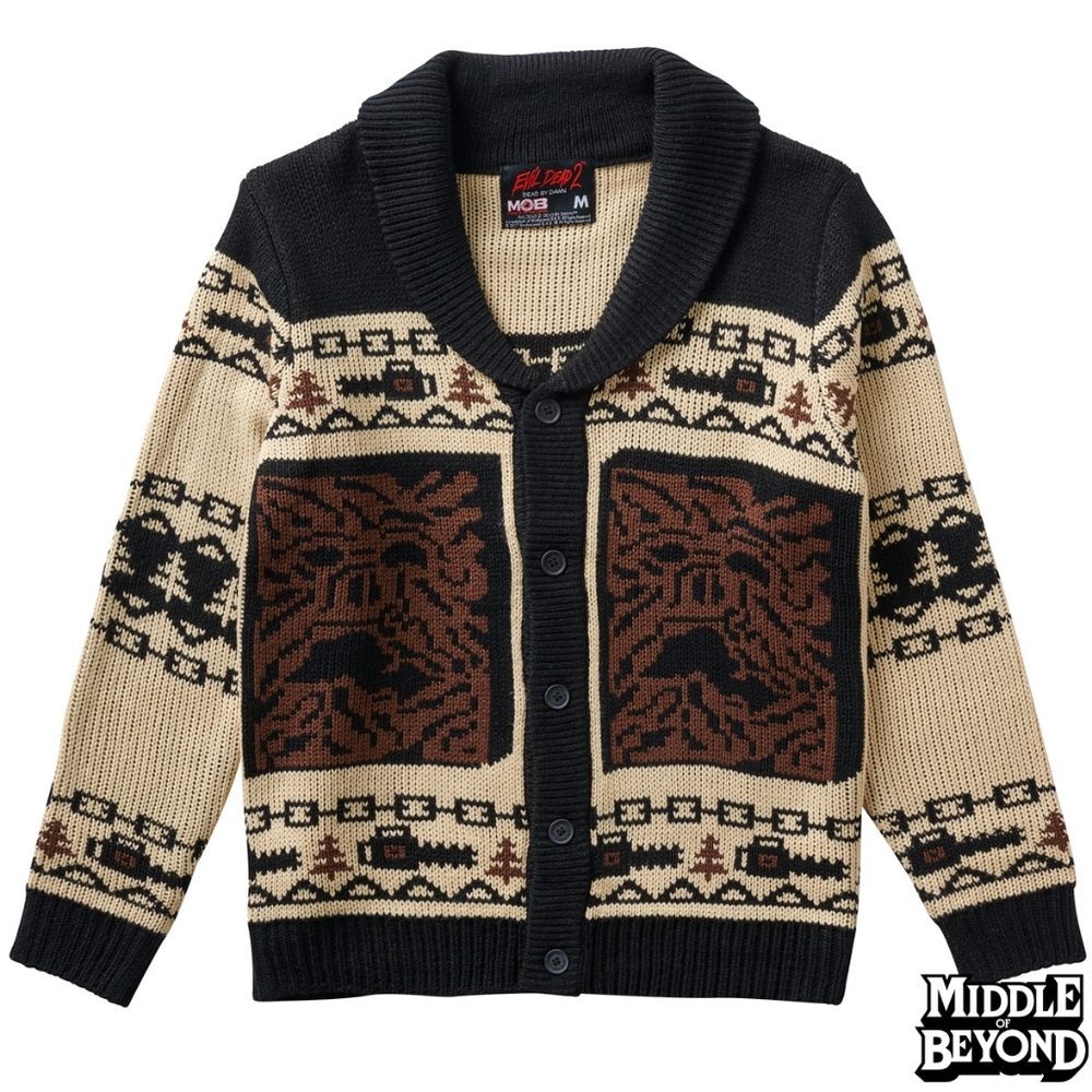Evil Dead 2 Necronomicon Cardigan